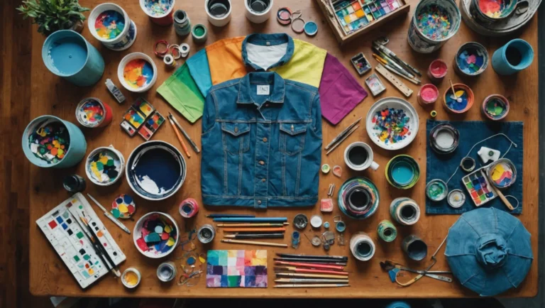 10 idées créatives pour transformer vos vêtements en véritables œuvres d’art