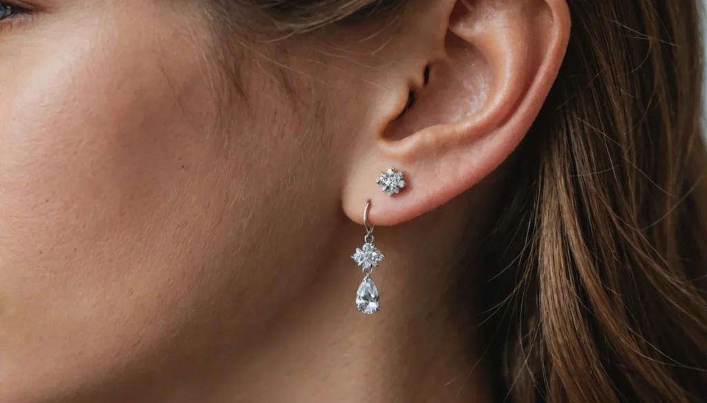 boucles d'oreille medicales