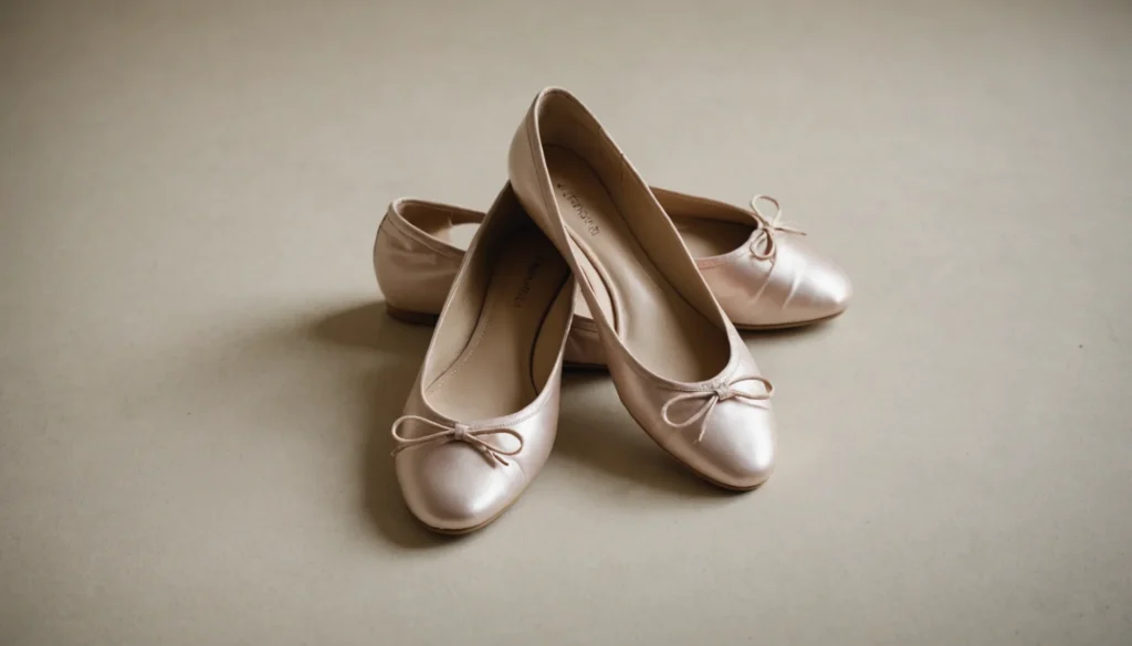Confort absolu : ballerine pour pieds larges qui offre légèreté et charme