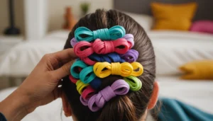 élastique cheveux caoutchouc